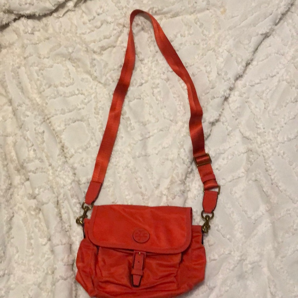 Authentic Tory Burch orange crossbody
